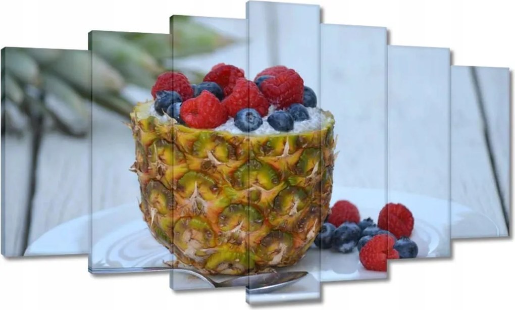Vászonkép 140x80 Töltött ananász