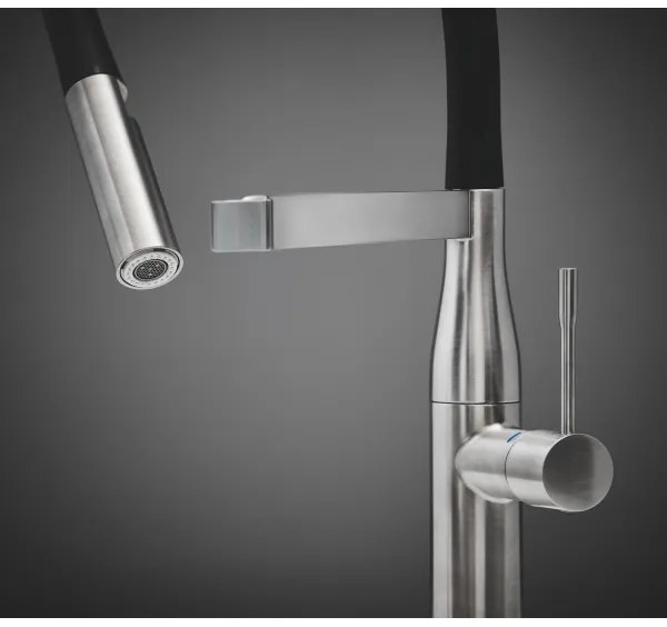 GROHE 30294DC0 - ESSENCE mosogató csaptelep, rozsdamentes acél