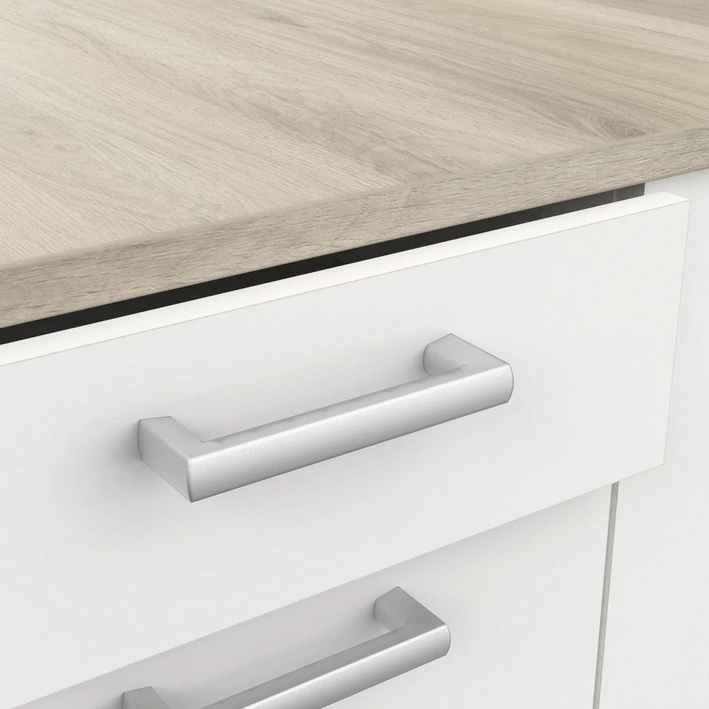 Konyhaszekrény COOKING tölgy/fehér