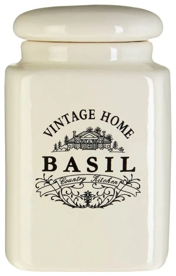 Vintage Home 6 db-os krémszínű fűszertartó doboz szett - Premier Housewares