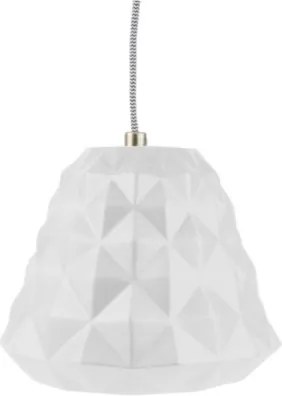 Függő mennyezeti lámpa fehér kerámia nappali hálószoba szoba Cast Mini