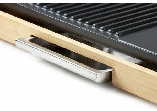 DOMO DO8311TP elektromos asztali grill - bambusz