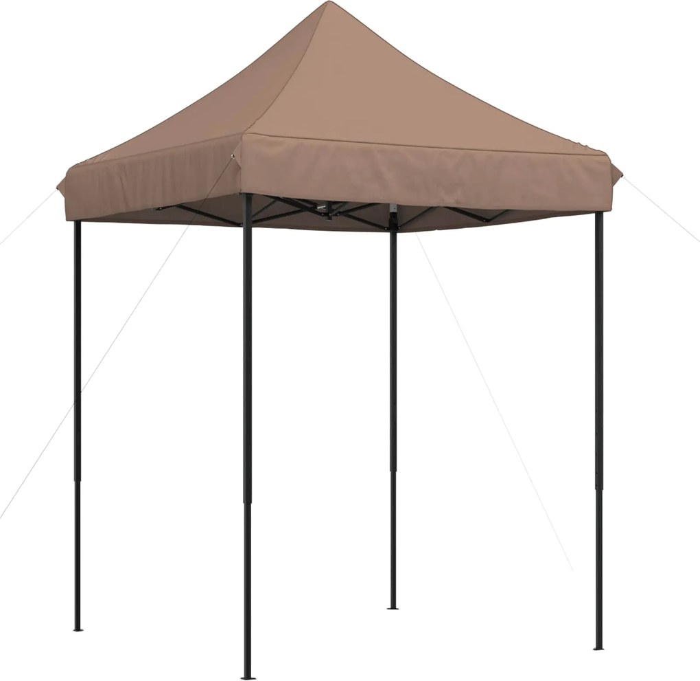 vidaXL Partysátor Barna 200 x 200 x 306 cm Oxford Szövet