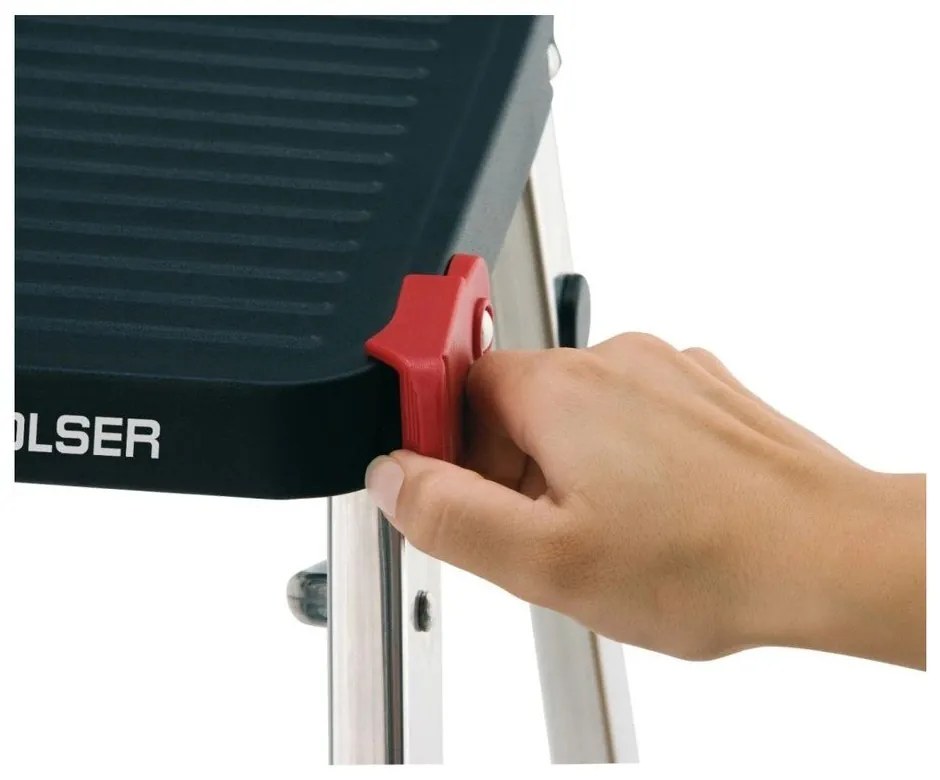 Fém háztartási létra 47 cm M2 ALU Taburete – Rolser