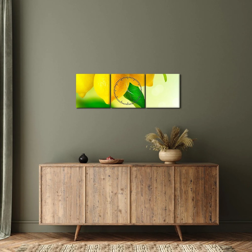 A citrom képe (órával) (90x30 cm)