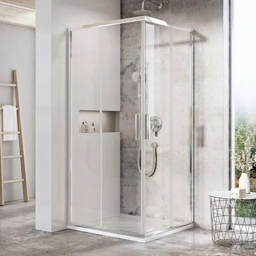 Zuhanysarok négyzet 80x80 cm Ravak Blix X1LM40C00Z1
