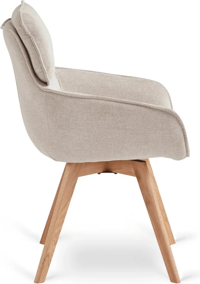 Forgó szék bézs színben, DIAS