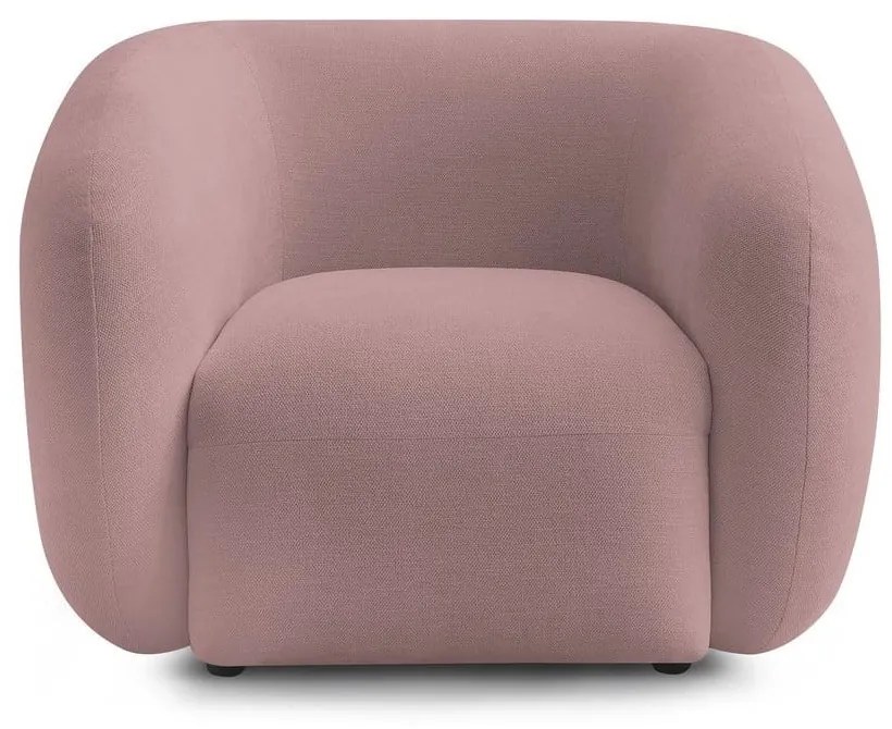 Világos rózsaszín fotel Celine – Bobochic Paris