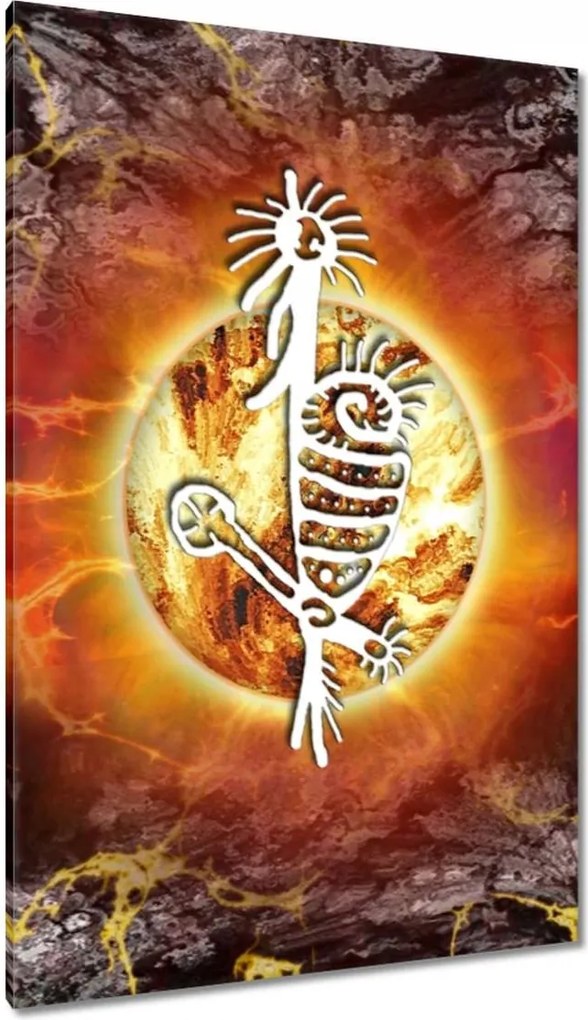 Festmények 80x120 Kozmikus találkozás