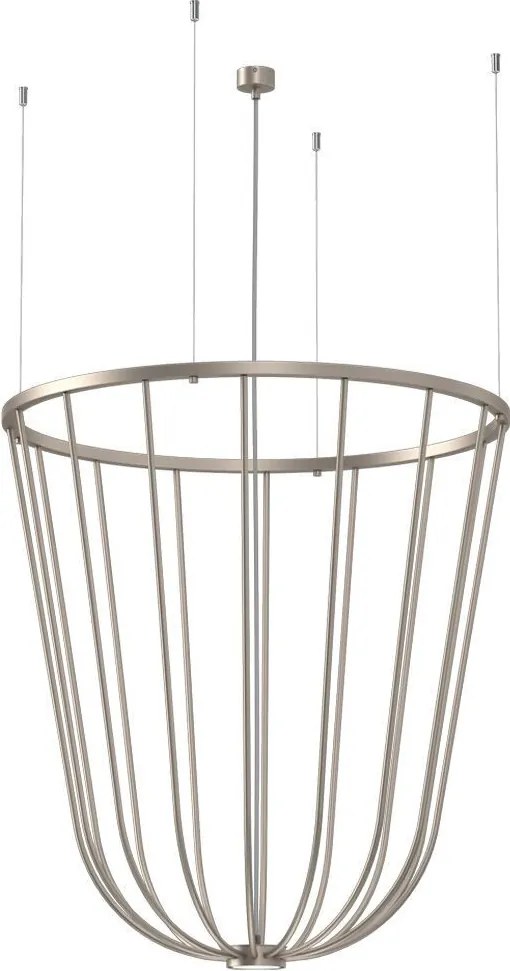 ANTIGO 5142 MOON Modern Led Függesztett Lámpa Ezüst GX53 IP20