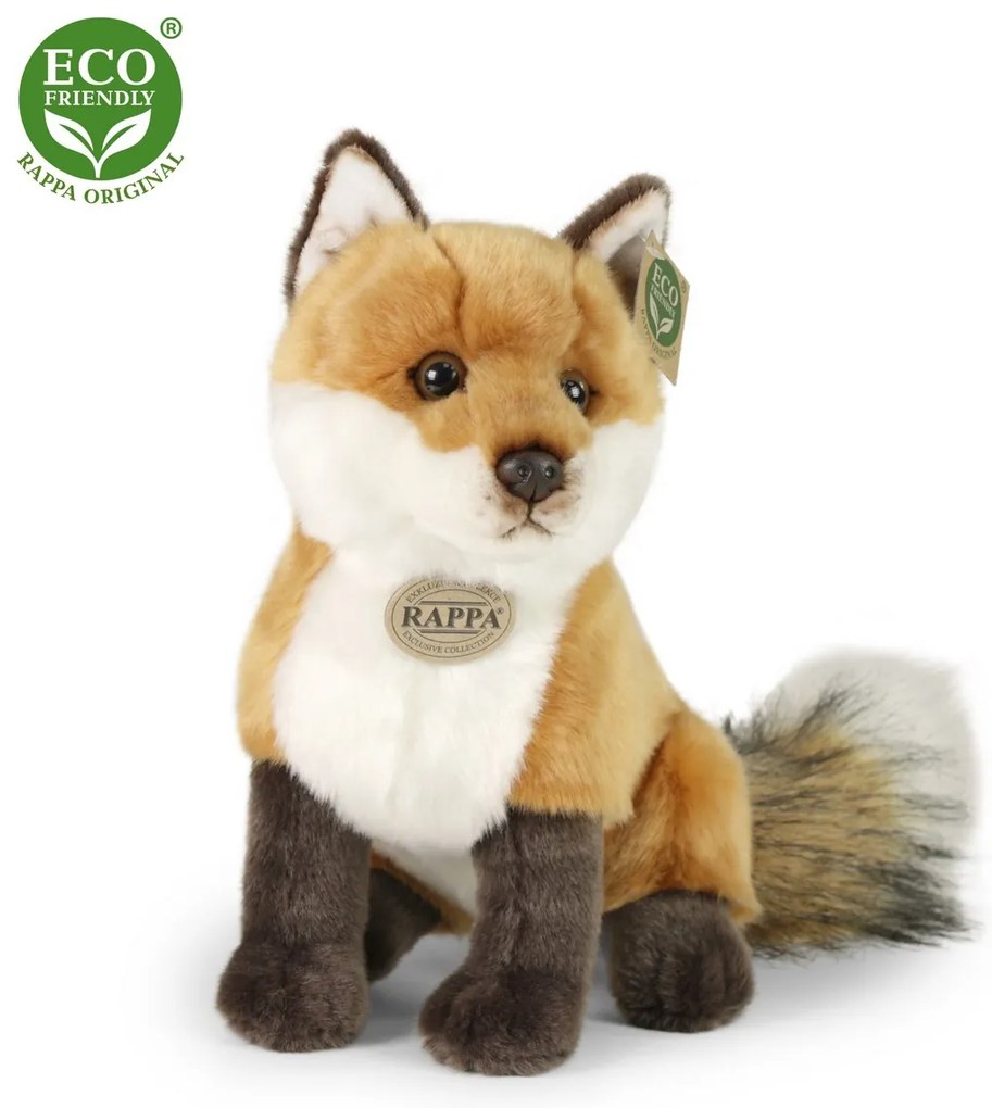 Rappa plüss róka, 27 cm ECO-FRIENDLY