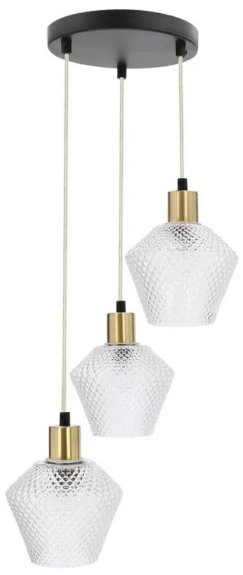 Csillár zsinóron GRENIKO 3xE14/40W/230V