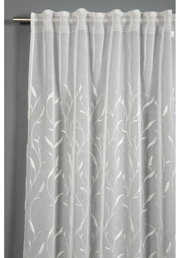 Fehér átlátszó függöny 245x140 cm Dolly-Voile - Gardinia