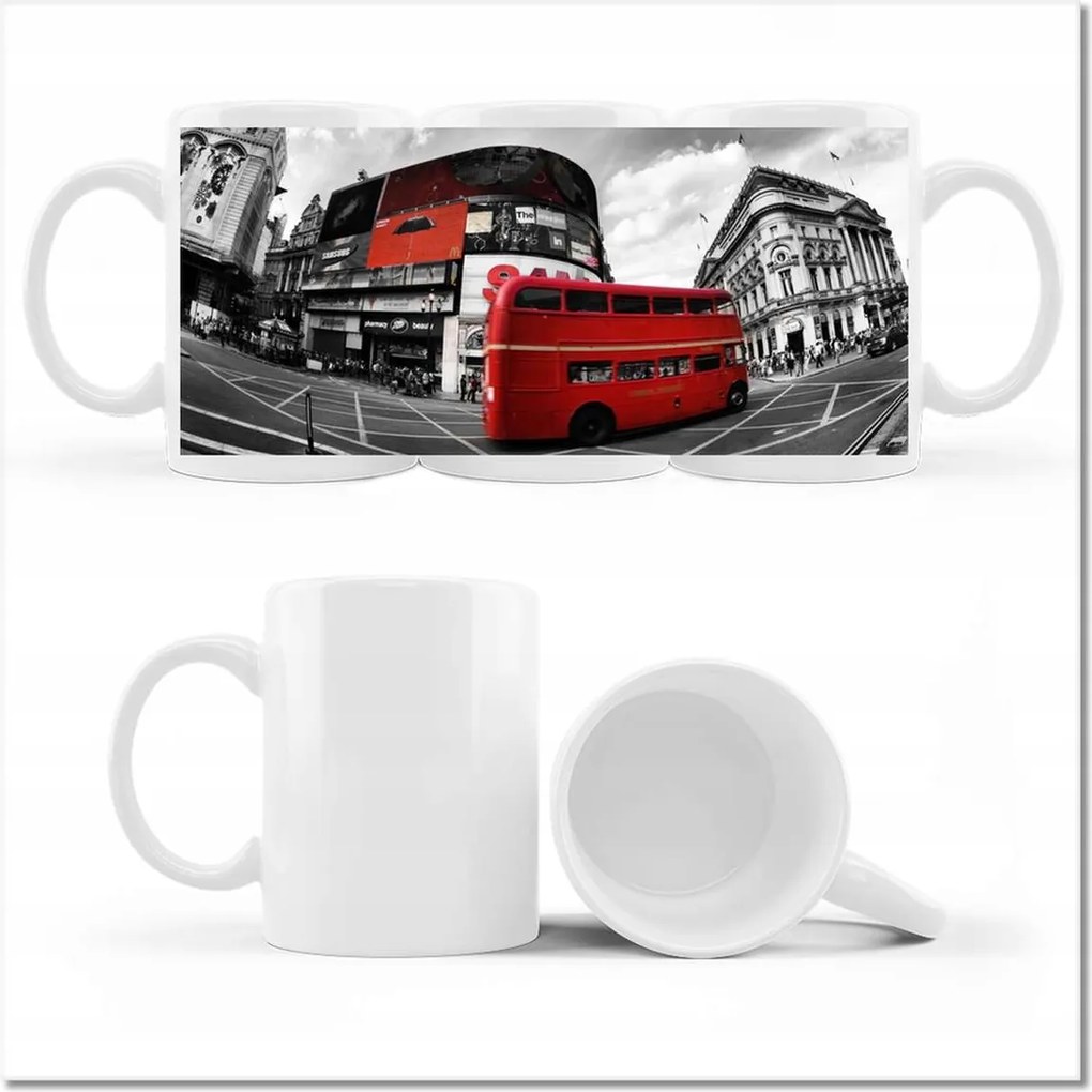 Fotó bögre Vörös London