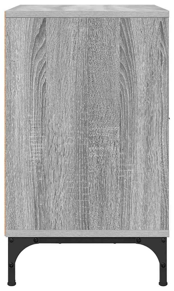 Éjjeli asztal fiókkal Szürke sonoma 49 x 36 x 61 cm Faanyag