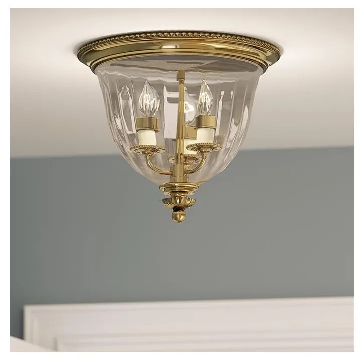 Hinkley - Mennyezeti lámpa CAMBRIDGE 3xE14/60W/230V arany