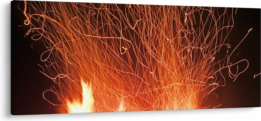 A tűz képe (120x50 cm)