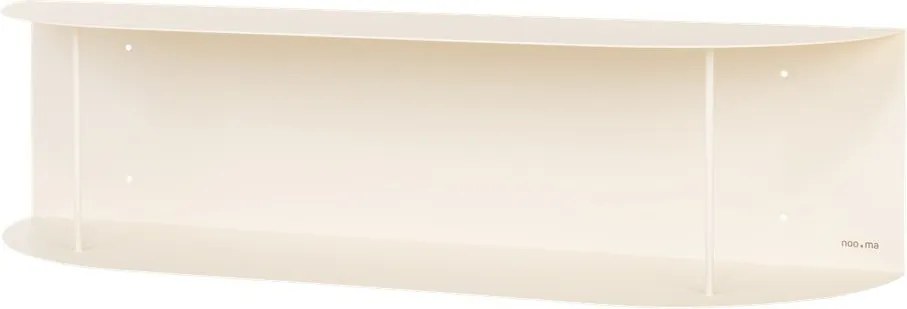 Bézs többszintes fém fali polc 80 cm Lina – noo.ma