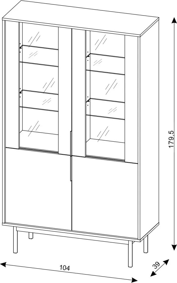 VIVA WITRYNA VI05 4D KASZMIR/N.KASZMIR/U.ZŁOTE