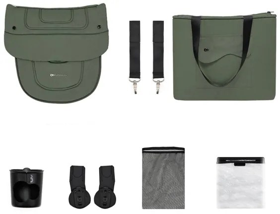 KINDERKRAFT SELECT - Kombinált 2 az 1-ben babakocsi YOXI Mystic zöld