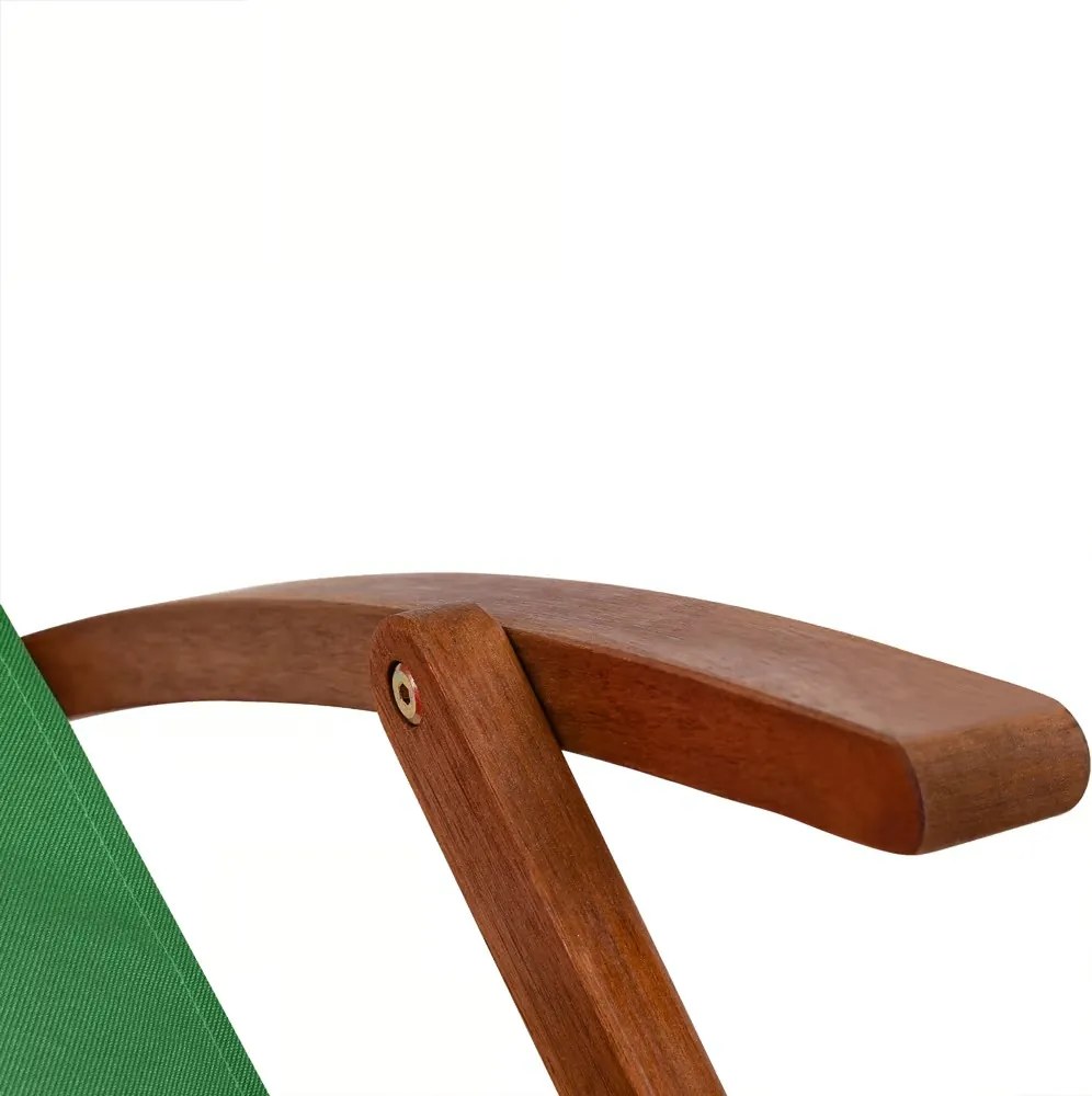 SIENA kerti nyugágy, 94x60x94cm, zöld Casaria