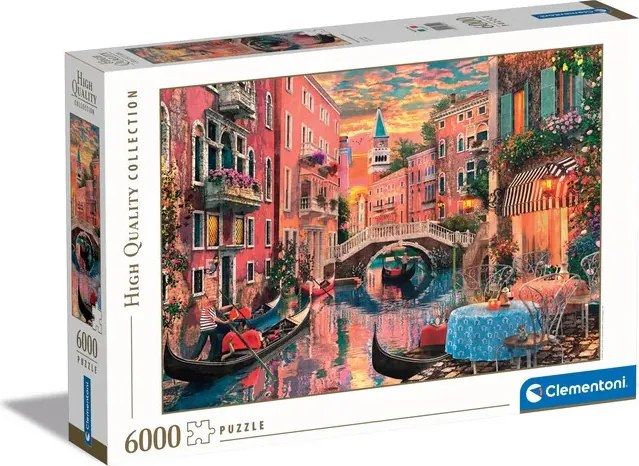 Velence Evening Sunset 6000 db-os puzzle Clementoni