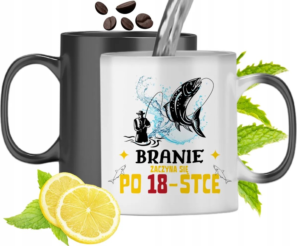 Mágikus Bögre 18. Születésnapra Színváltós, fényképes nyomattal