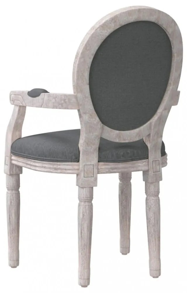 sötétszürke szövet étkezőszék 54 x 56 x 96,5 cm