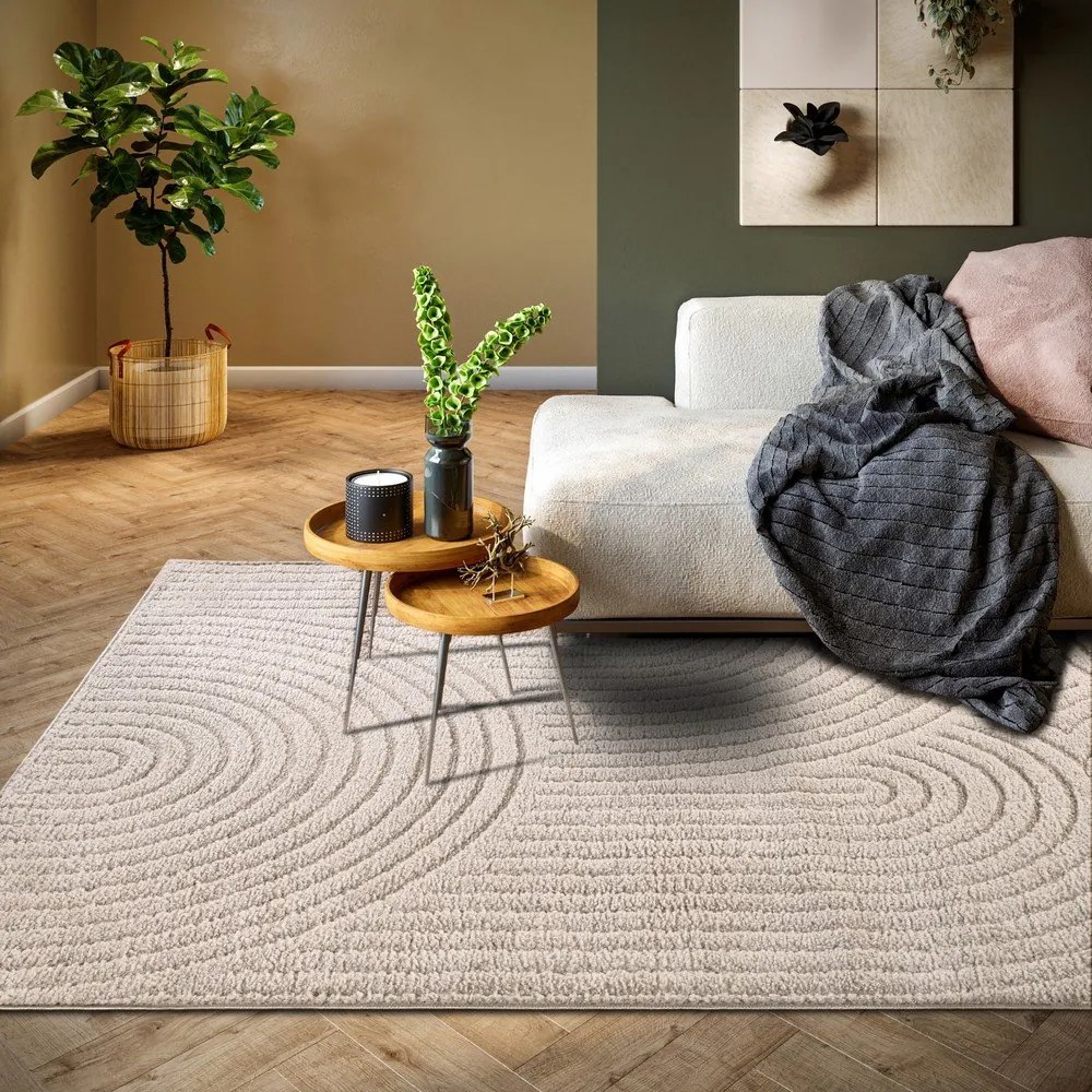 Bézs szőnyeg 160x235 cm Panglao New York Taupe – Elle Decoration