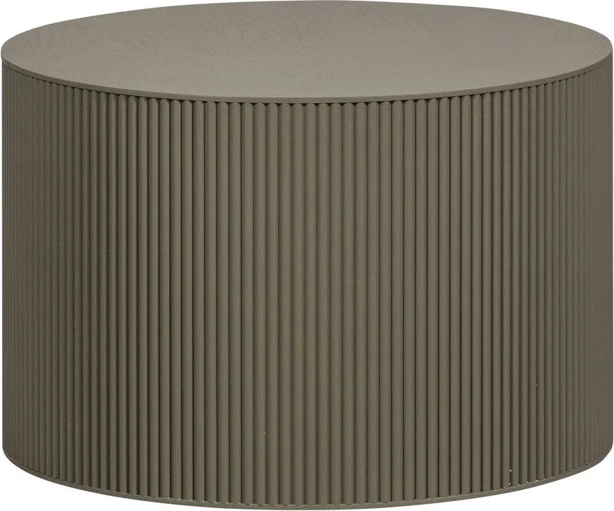 Khaki kerek dohányzóasztal ø 60 cm Sanne – WOOOD
