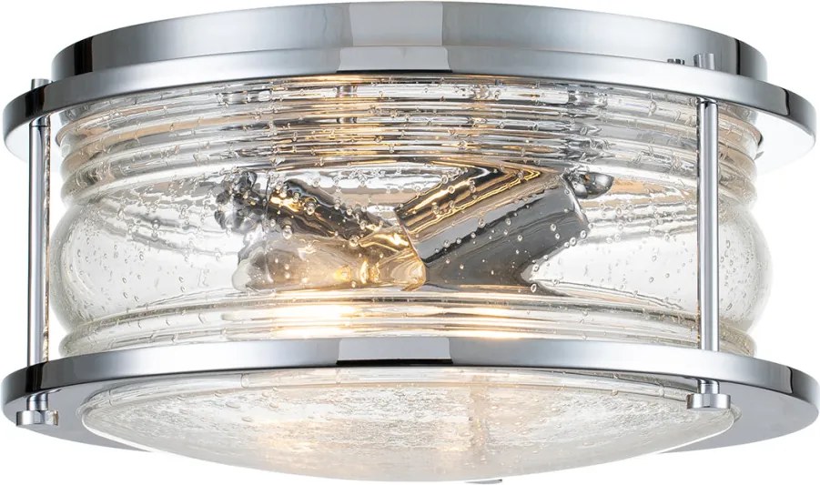 Quintiesse ASHLAND BAY QN-ASHLANDBAY-F-PC-BATH Süllyesztett mennyezeti lámpa 2x60W/E27 IP44