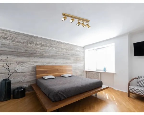 Globo 57911-5GO - spotlámpa ROBBY 5xGU10/35W/230V arany