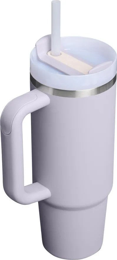 Levendula színű rozsdamentes acél termosz szívószállal 890 ml Quencher H2.O FlowState™ Tumbler Purple Dust – Stanley