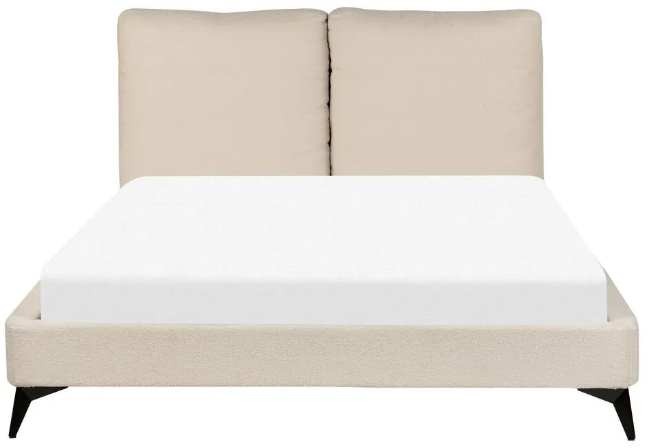 Franciaágy 140 cm Mellody (bézs) (ágyráccsal). 1081347