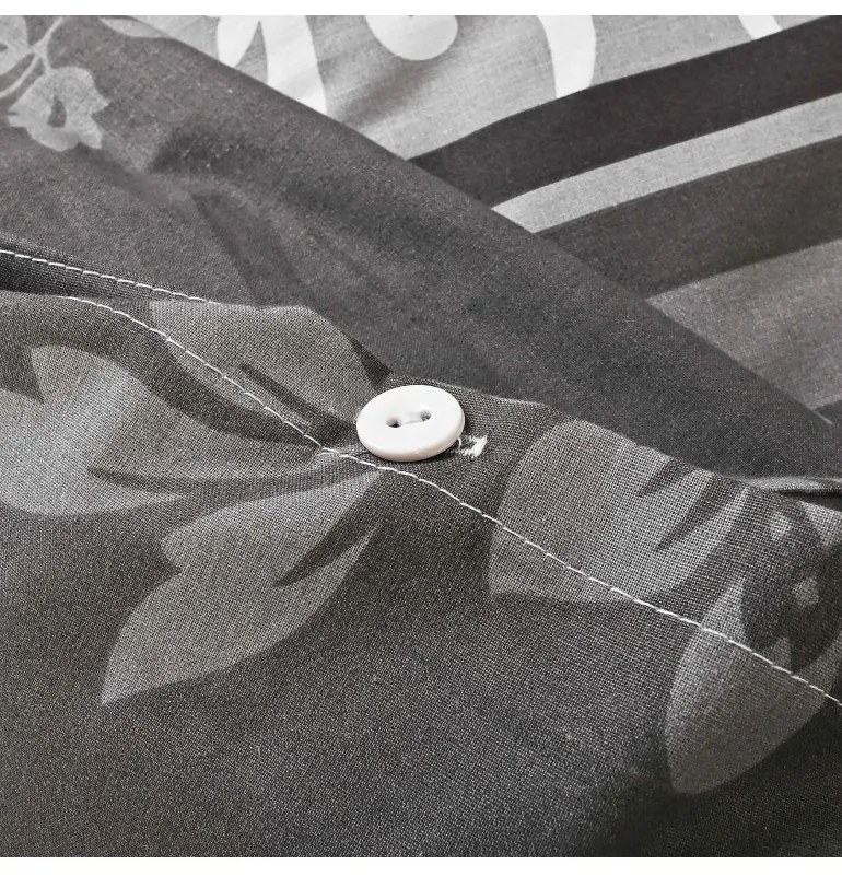 EMI Natura szürke pamut ágyneműhuzat, A standard egyszemélyes ágy szett tartalma: 1x 140x200 + 1x 70x90