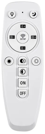 Rabalux 72305 - LED dimmelhető kábelre függeszthető csillár ISAURE LED/80W/230V 3000-6500K+távirányító