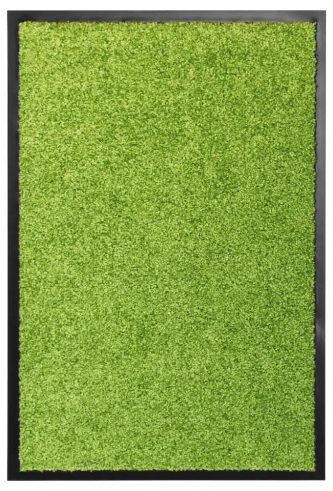 Zöld kimosható lábtörlő 40 x 60 cm