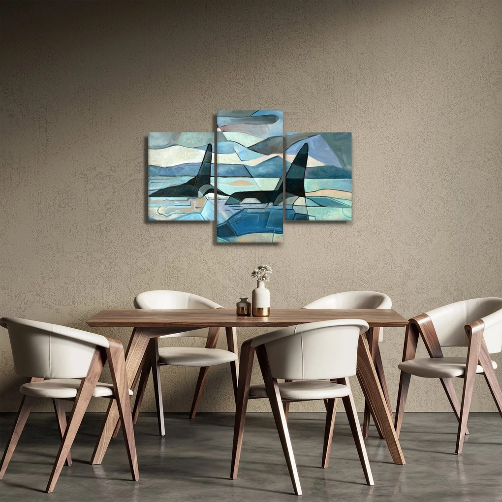 Kép - Orcas (90x60 cm)