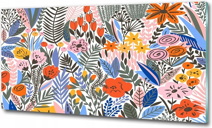 Fotó vászonkép edzett üveg Bambusz 100x70