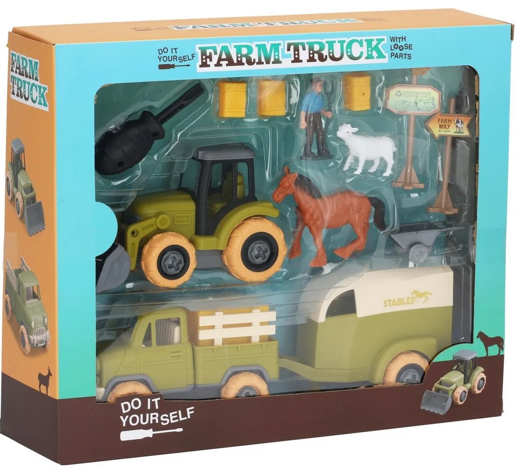Farm traktor mezőgazdaság