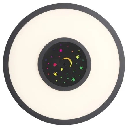 Leuchten Direkt 15572-18 - LED RGBW Dimmelhető lámpa ASTRO LED/17,5W/230V+távirányító