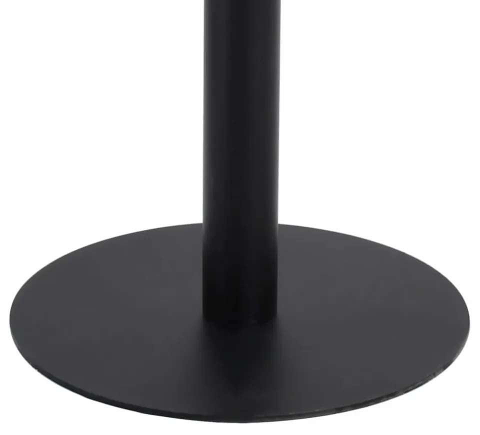 sötétbarna MDF bisztróasztal 80 x 80 cm