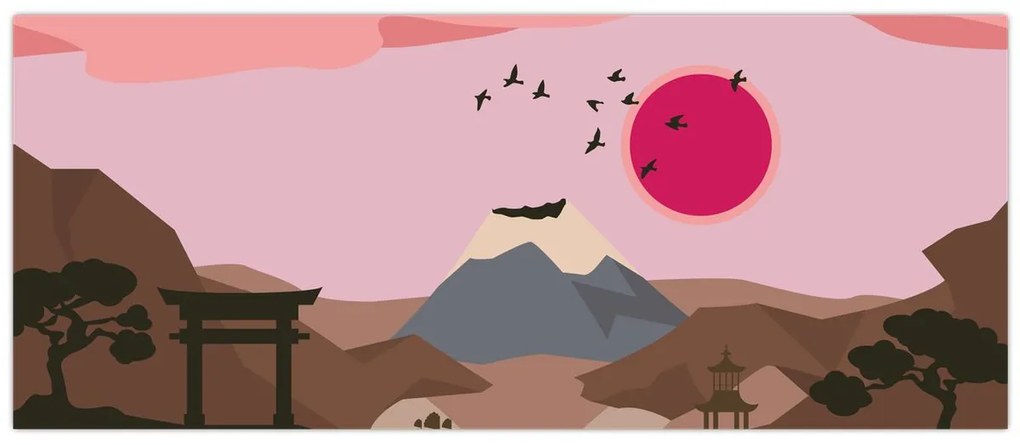 Kép - Japán N⁰2 (120x50 cm)