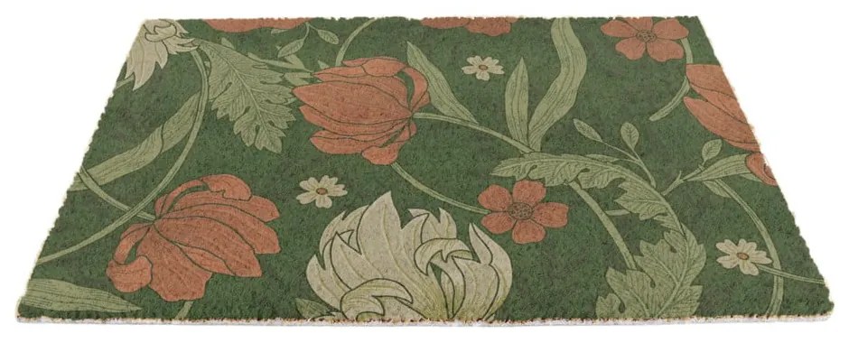 Kókuszrost lábtörlő 40x60 cm William Morris Rose – Artsy Doormats