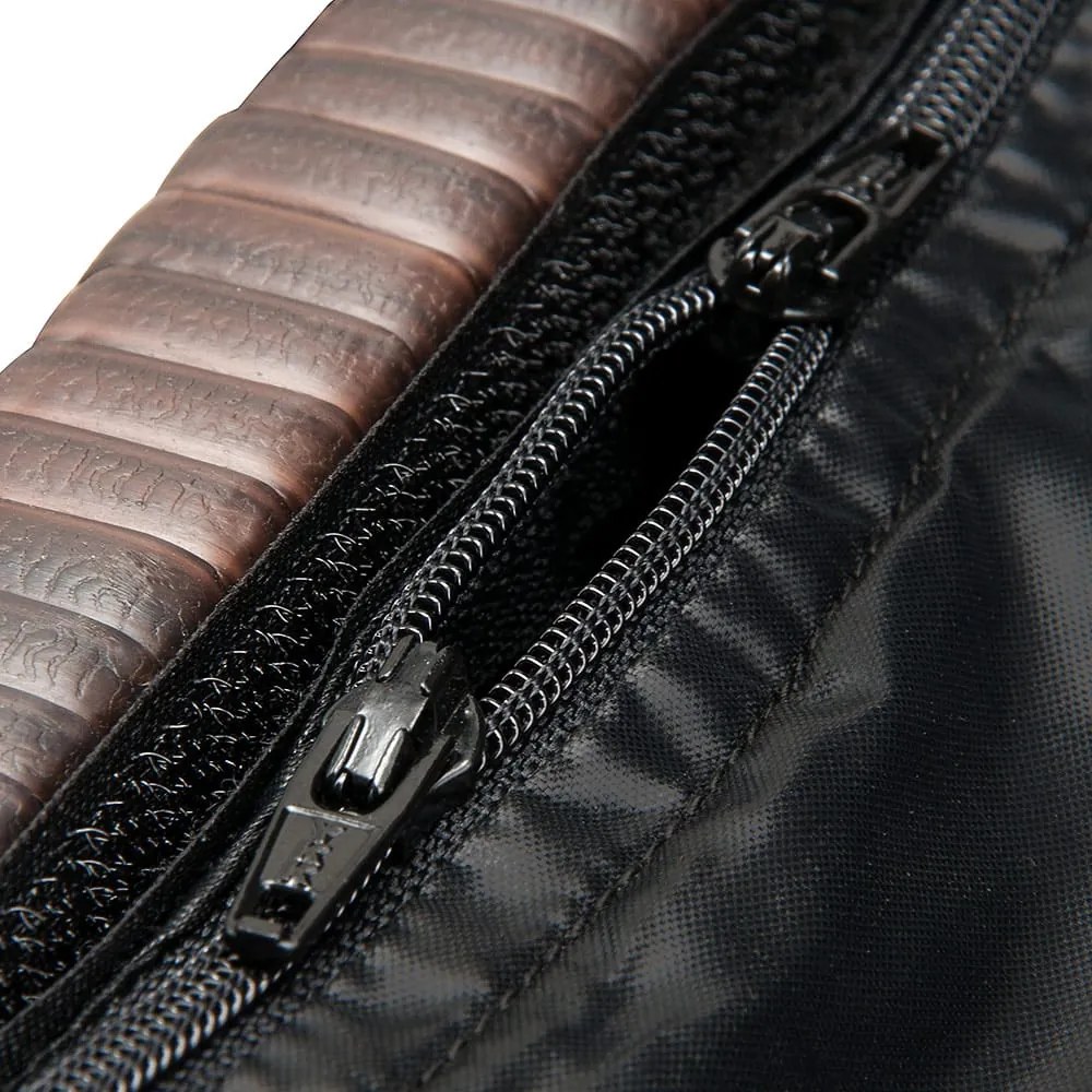 Deuba Tárolódoboz kerekekkel 370 l - barna