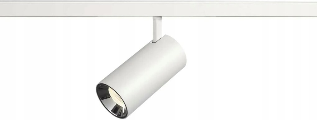 Big White Slv Numinos S 48V Track Dali spotlámpa, fehér/króm, 16W, 1200lm, 4