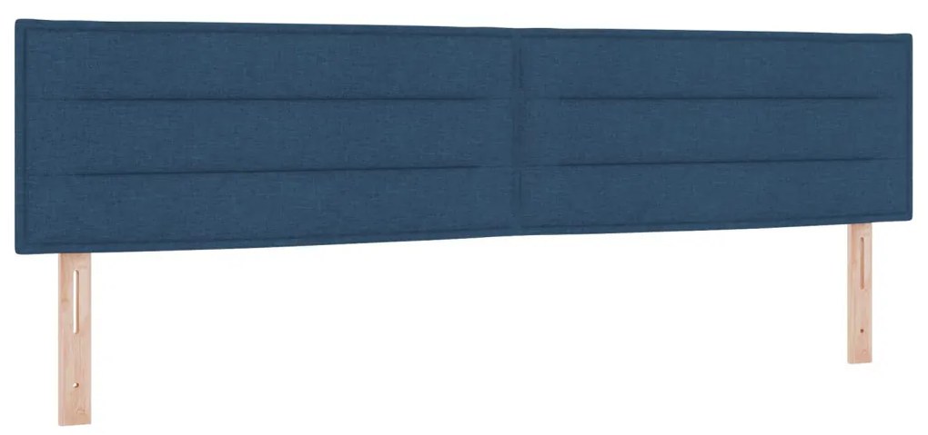Fejtámla vonal design Kék 200 cm Szövet