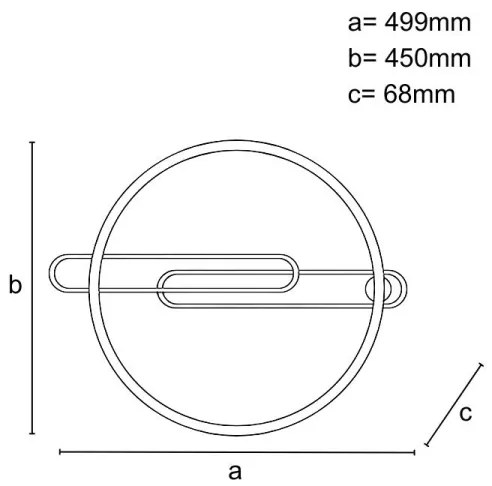 LED állítható mennyezeti lámpa 60W 230V 3000-6500K fekete + DO