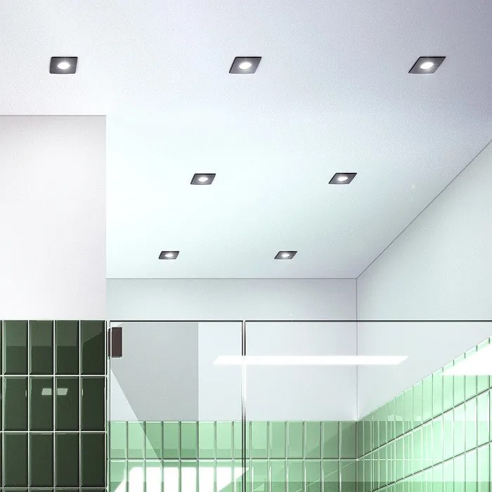 RENDL WATERBOY SQ matná černá 230V LED 10W 40° IP65 3000K