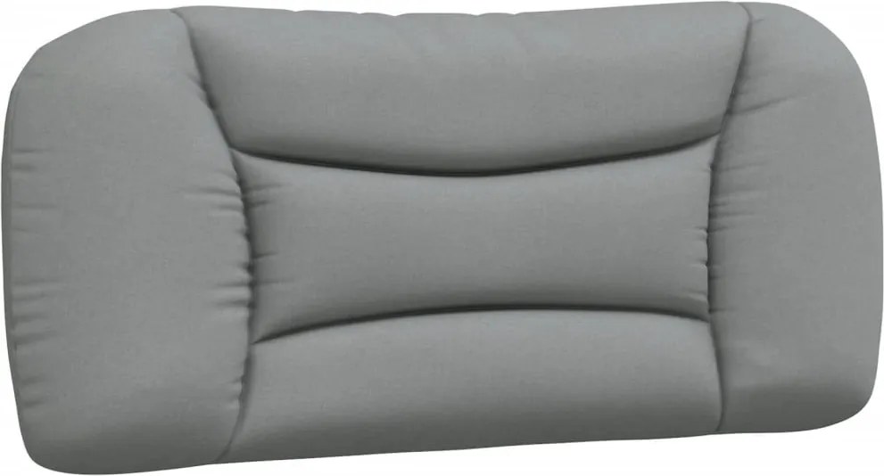 világosszürke szövet fejtámla párna Hvar 90 cm